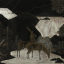 Gaston SUISSE (1896-1988) - Antilopes s'abreuvant.